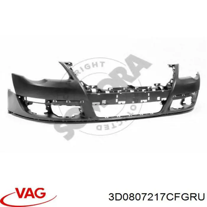 Купити 3D0807217CFGRU VAG Буфер (бампер) передній
