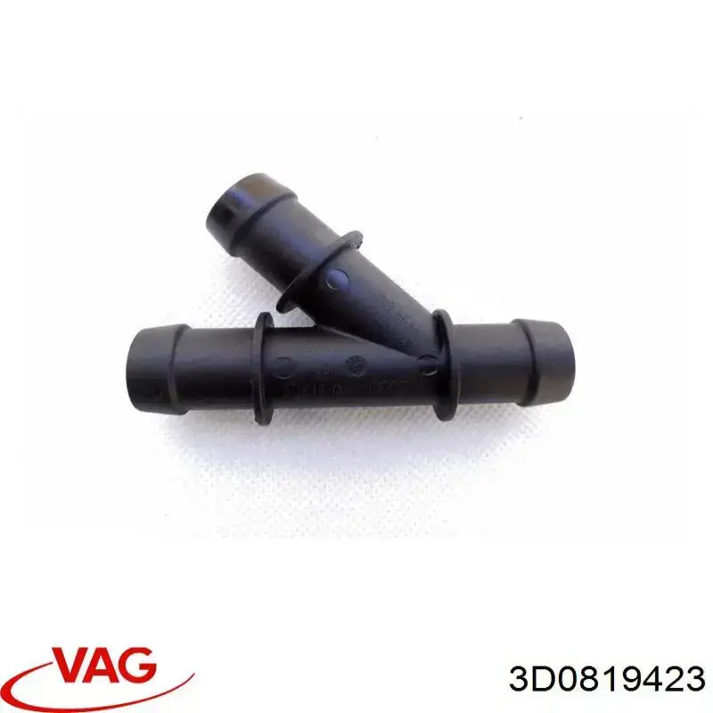 3D0819423 VAG фланець системи охолодження (трійник)