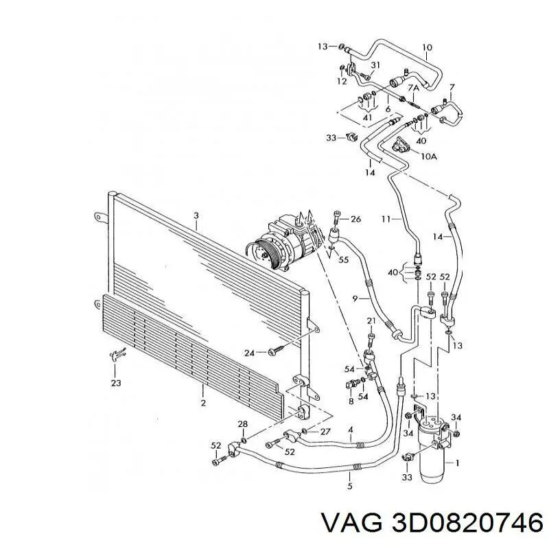 3D0820746 VAG 