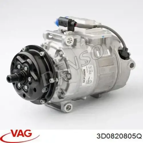 Компресор системи кондиціювання VAG 3D0820805Q ціна, від 126.69 USD