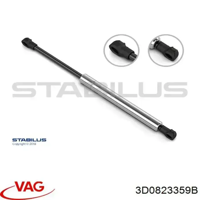 Купити 3D0823359B VAG Амортизатор під капот