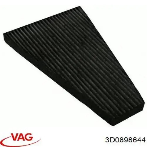 Купити 3D0898644 VAG Фільтр салону вугільний