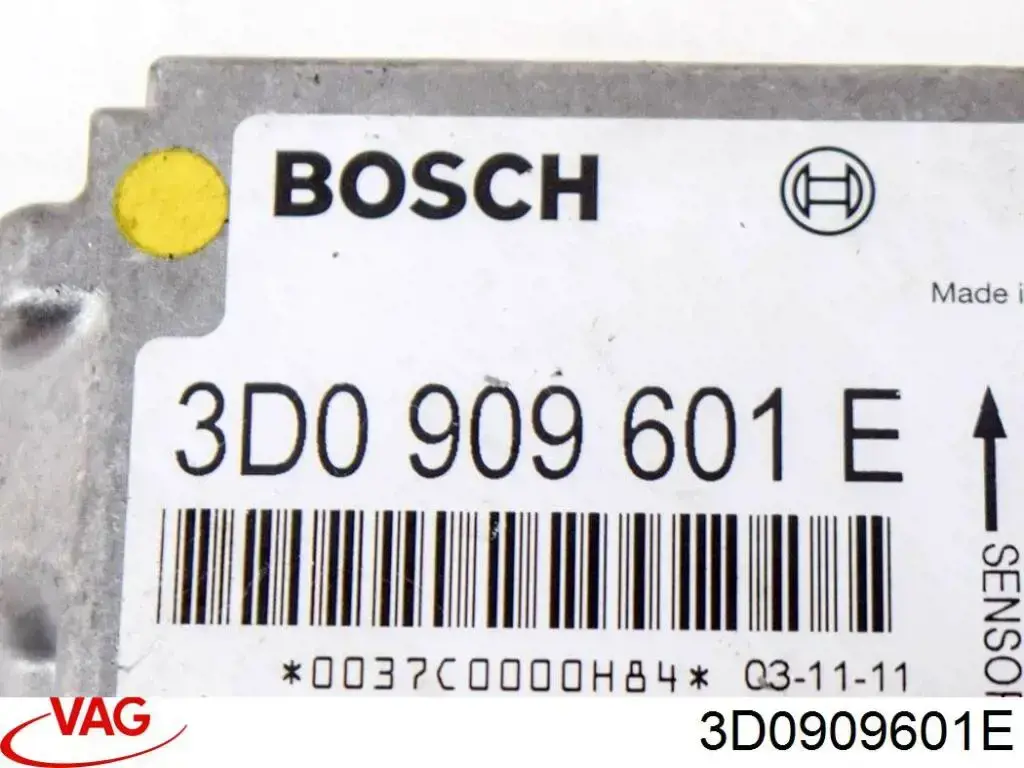 Модуль-процесор керування подушки безпеки VAG 3D0909601E ціна, від 10.14 USD