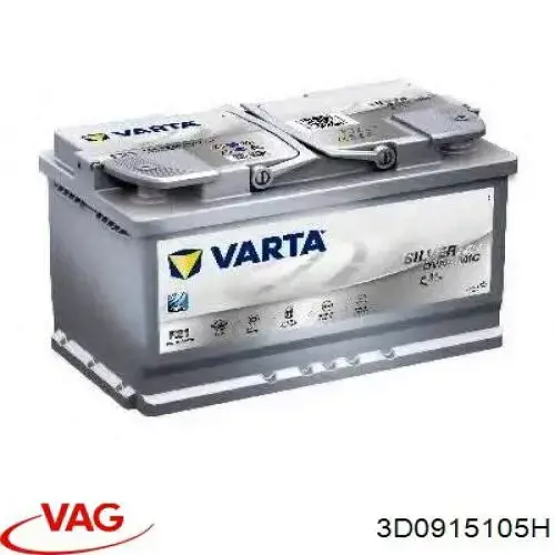 Батарея акумуляторна VAG 3D0915105H ціна, від 174.47 USD