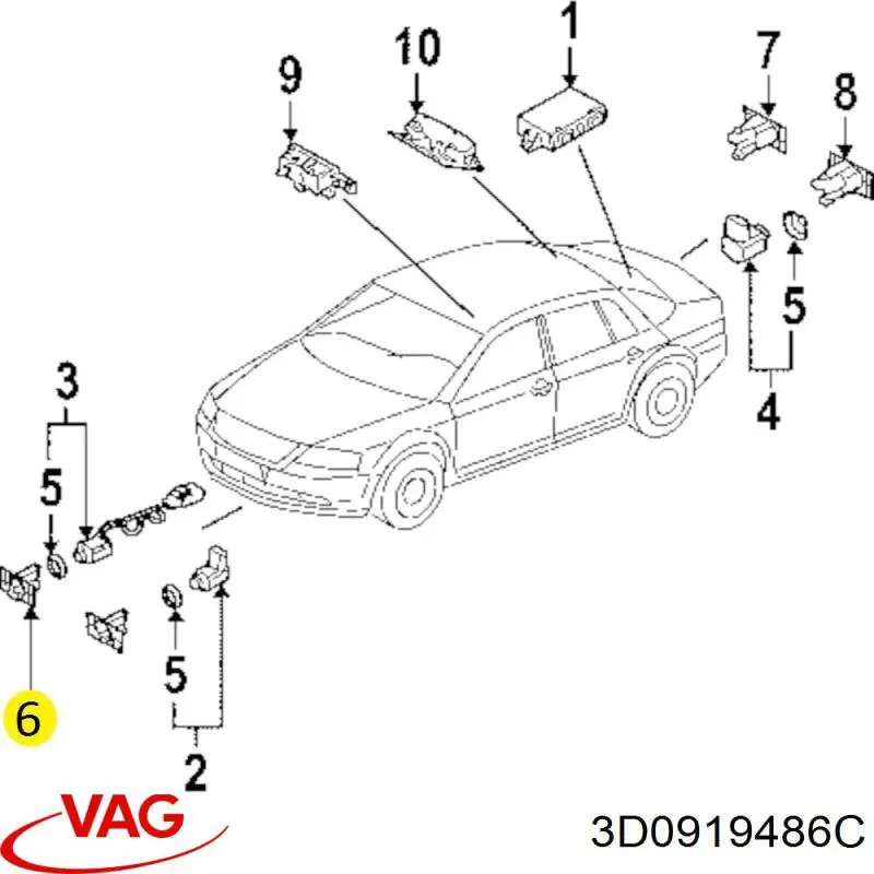 3D0919486C VAG 