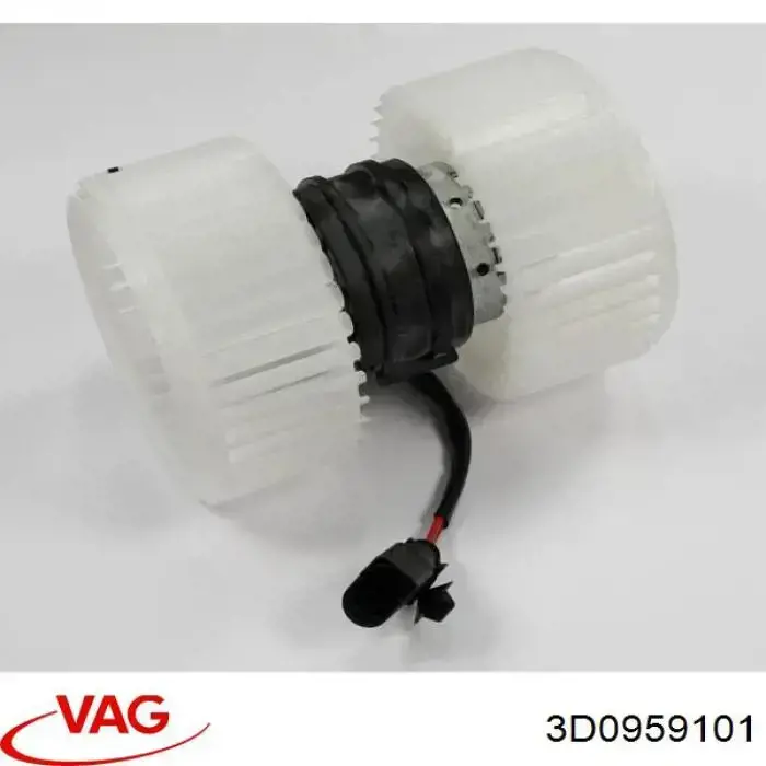 Купити 3D0959101 VAG Електродвигуни (електродвигун обігрівача) або розетка причепа штепсельная