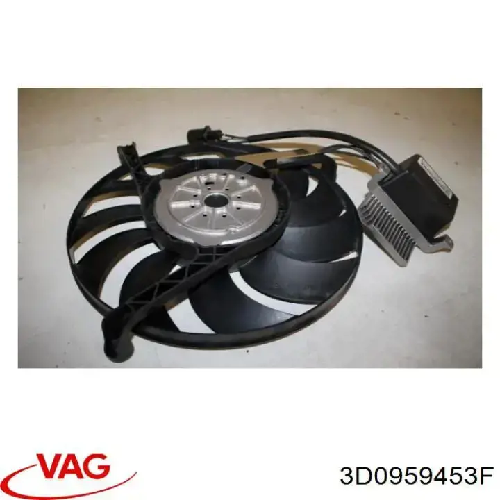 Купити 3D0959453D VAG Вентилятор/крильчатка радіатора охолодження, лівий