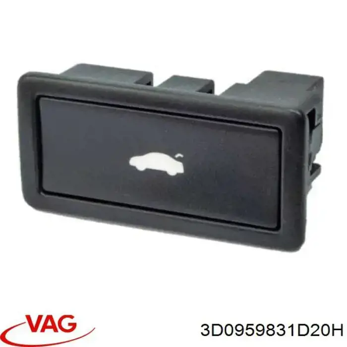 3D0959831D20H VAG кнопка салону приводу замка 3/5 двері (ляди / кришки багажнику)