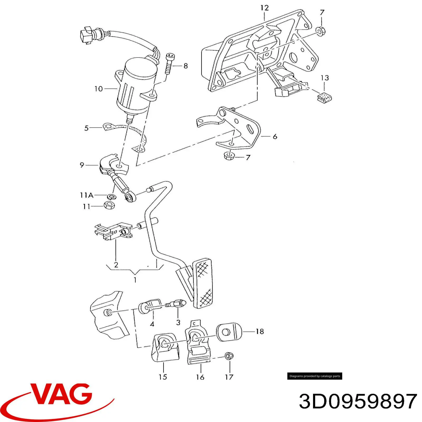 3D0959897 VAG 