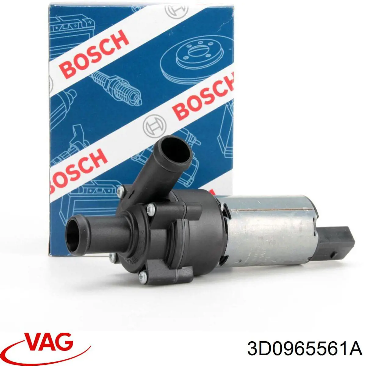 3D0965561A VAG помпа водяна (насос охолодження, додатковий електричний)