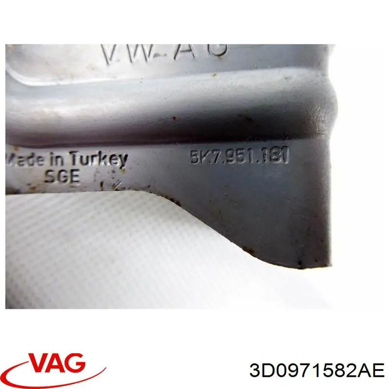  VAG 3D0971582AE ціна, від 7.60 USD