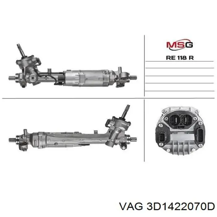 Управління рульове в зборі VAG 3D1422070D ціна, від 253.39 USD