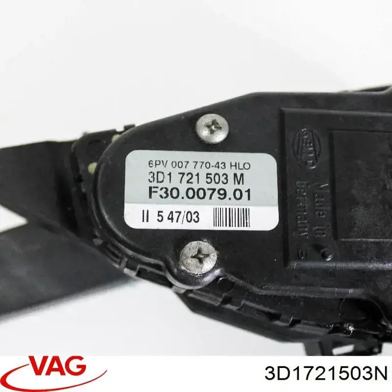 Підаль газу Volkswagen Phaeton I седан (3D1, 3D2, 3D3, 3D4, 3D6, 3D7, 3D8, 3D9) (2002 - 2016) ціна, від 25.51 USD