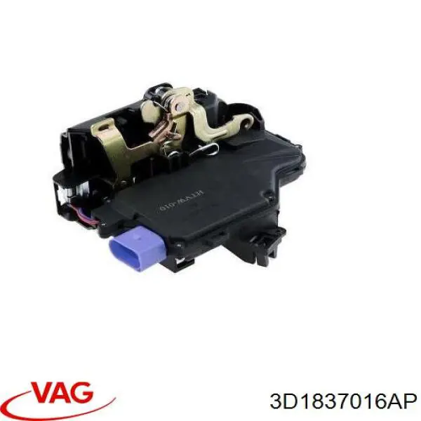 Замок передніх пасажирських дверей VAG 3D1837016AP ціна, від 37.53 USD