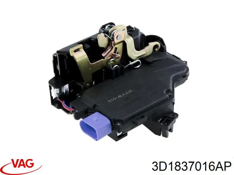Купити 3D1837016AP VAG Замок дверки правої передньої