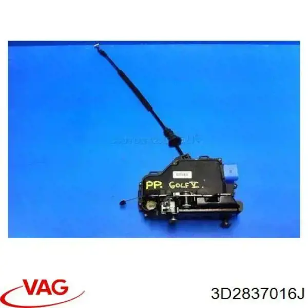Замок передніх пасажирських дверей VAG 3D2837016J ціна, від 25.56 USD