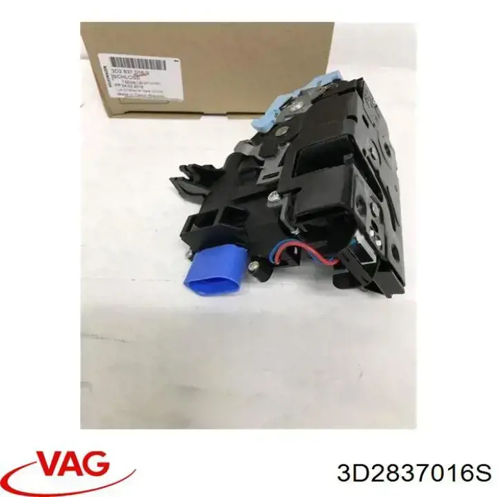 Замок передніх пасажирських дверей VAG 3D2837016S ціна, від 25.34 USD
