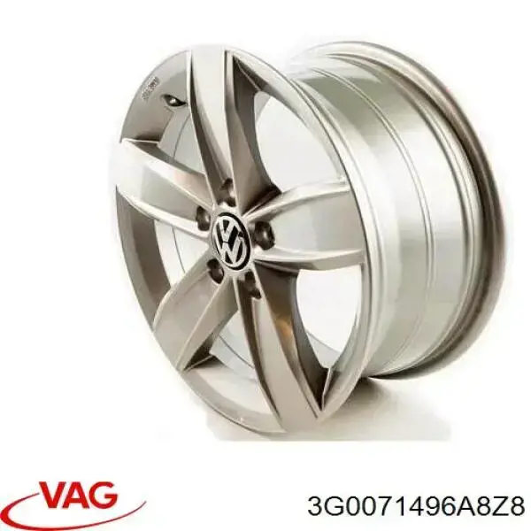 Диски колісні литі (легкосплавні, титанові) VAG 3G0071496A8Z8 ціна, від 119.20 USD