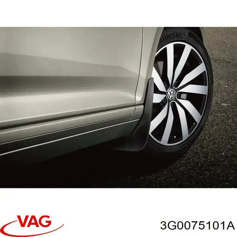3G0075101A VAG Бризковики задні, комплект