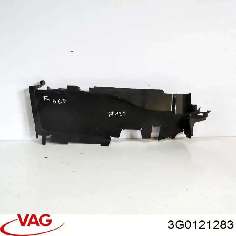 3G0121283 VAG Повітропровід (дефлектор) радіатора, лівий