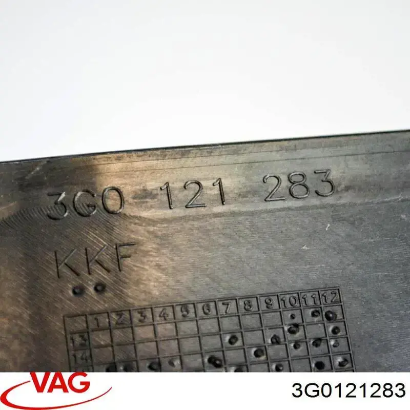 Повітропровід (дефлектор) радіатора, лівий VAG 3G0121283 ціна, від 30.60 USD