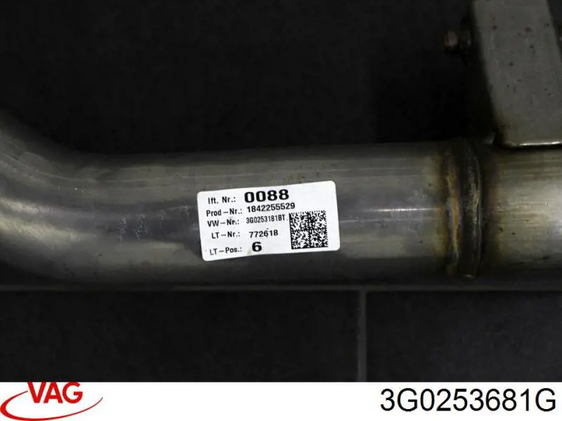 Вихлоп VAG 3G0253681G ціна, від 41.59 USD