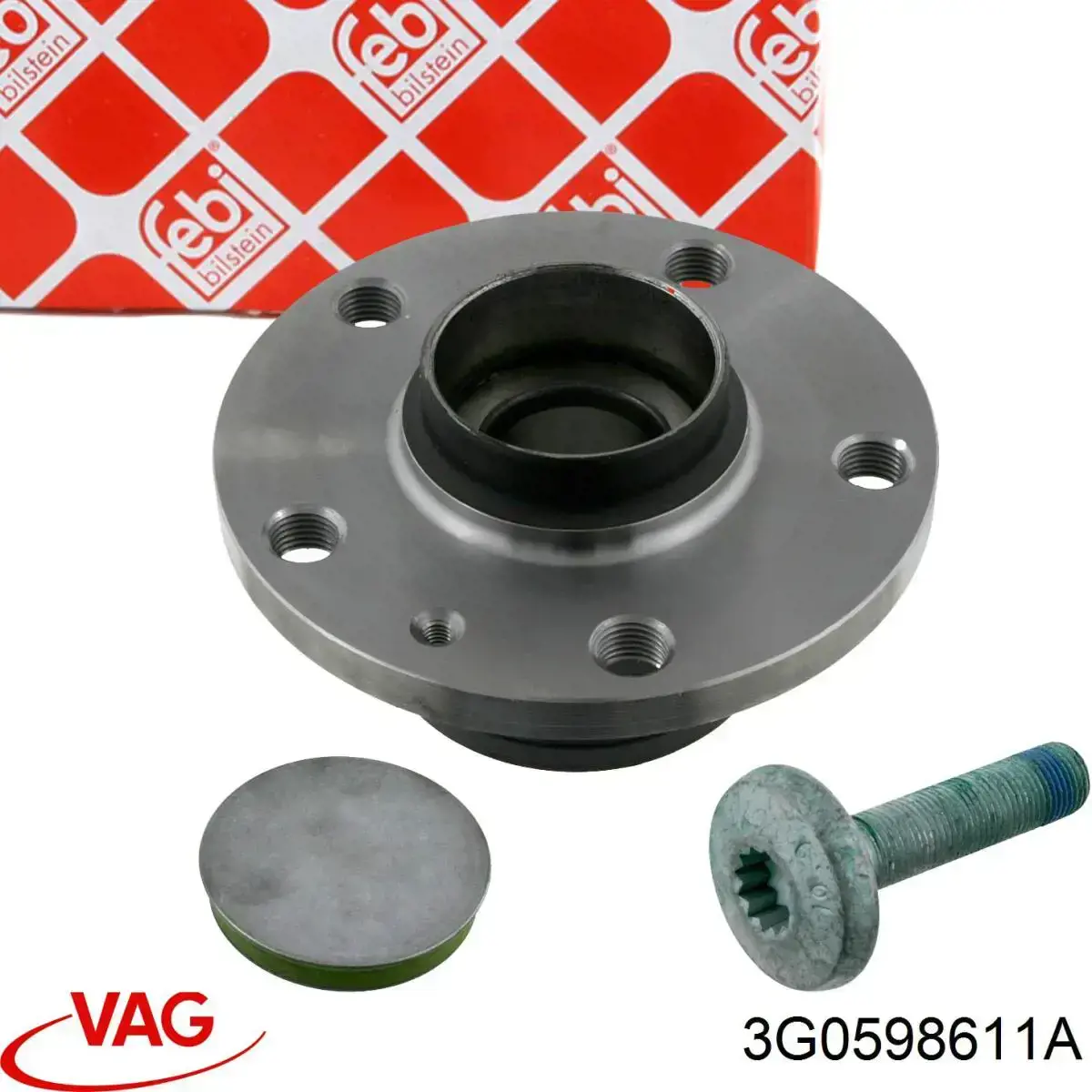 Маточина заднього колеса VAG 3G0598611A