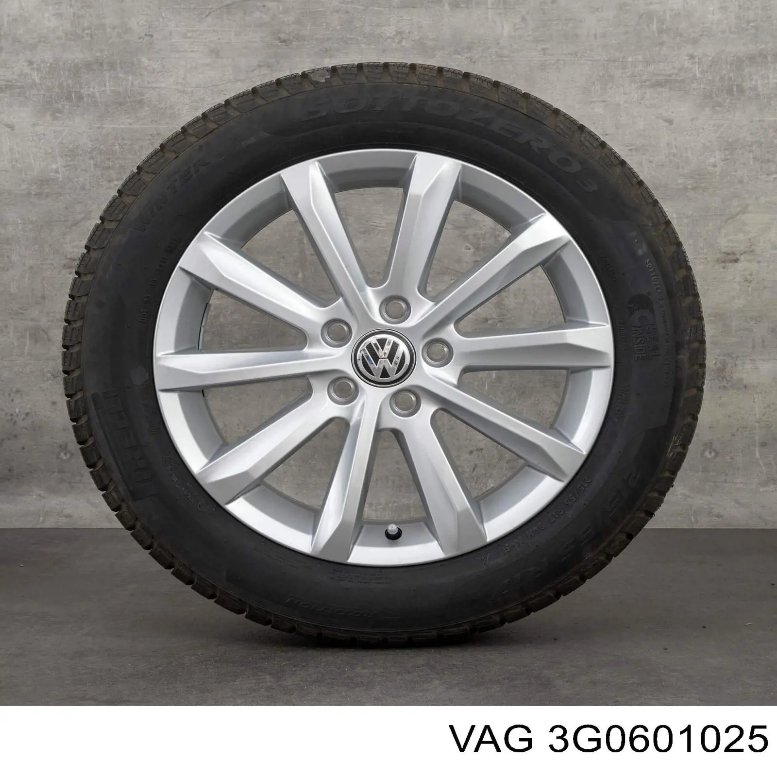3G0601025 VAG Диски колісні литі (легкосплавні, титанові)