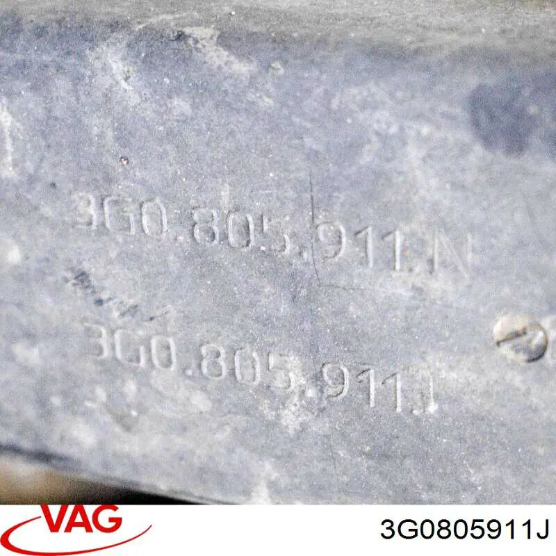 3G0805911J VAG Підкрилок переднього крила, лівий передній