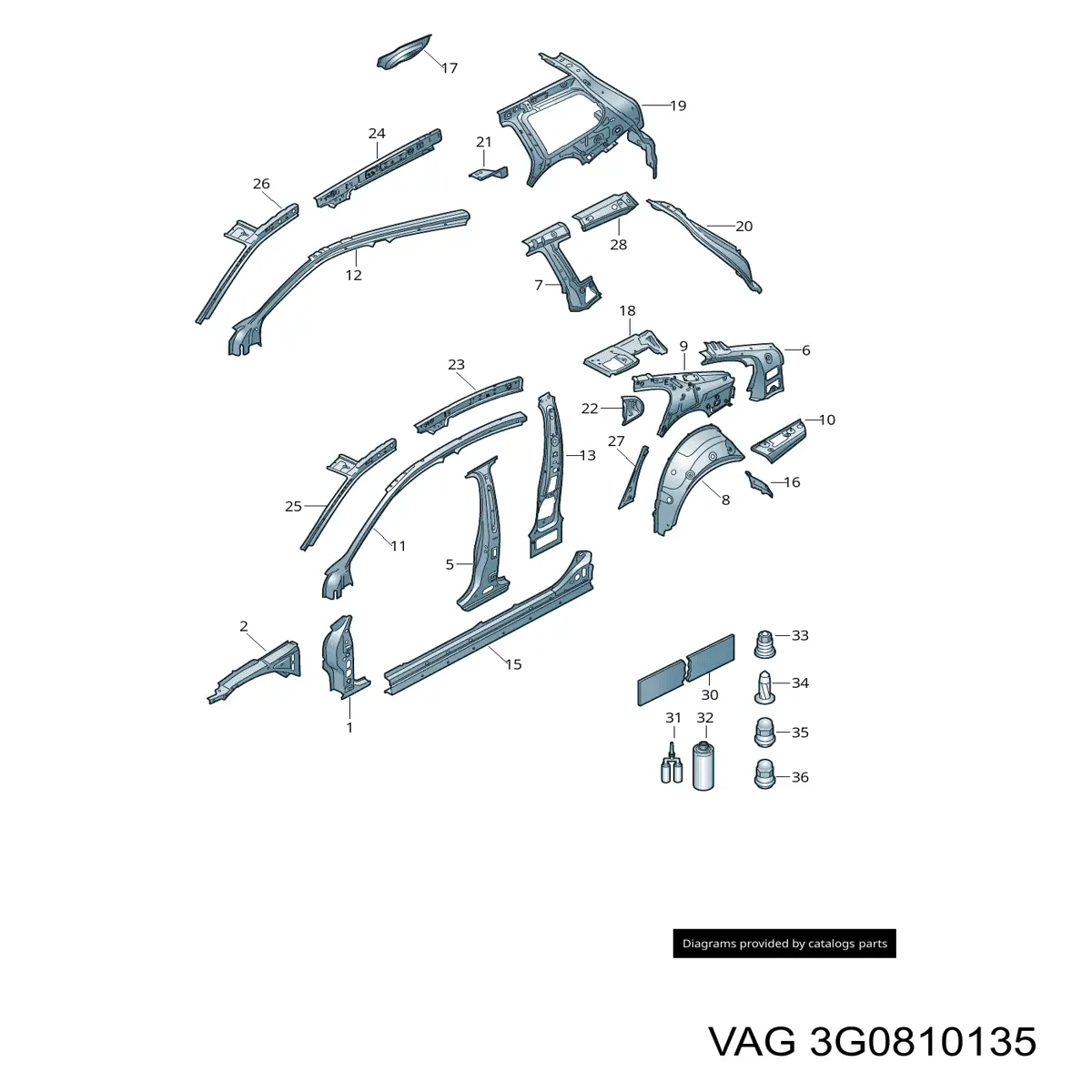  VAG 3G0810135 ціна, від 162.81 USD