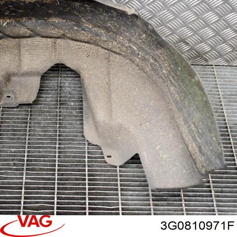 Підкрилок заднього крила, лівий 3G0810971F VAG