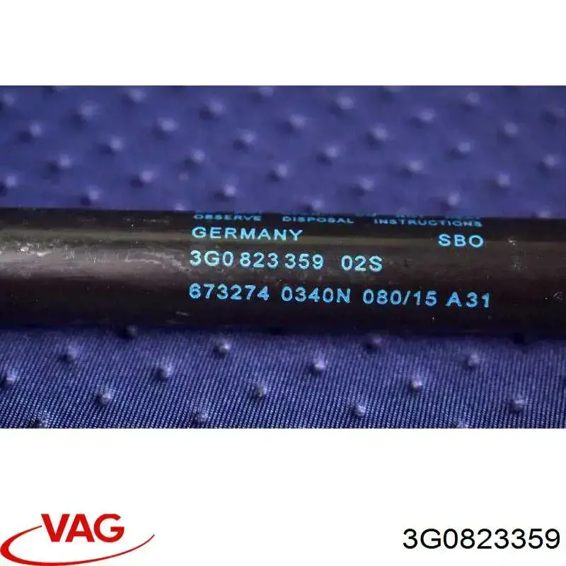 Упор капота Stabilus 572907