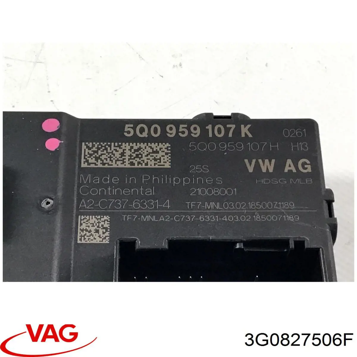 Купити 3G0827506F VAG Замок 3/5-х дверей, задній