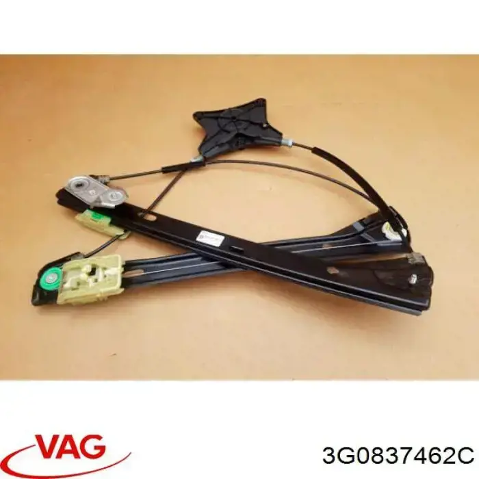 Механізм склопідіймача дверей передніх, правих VAG 3G0837462