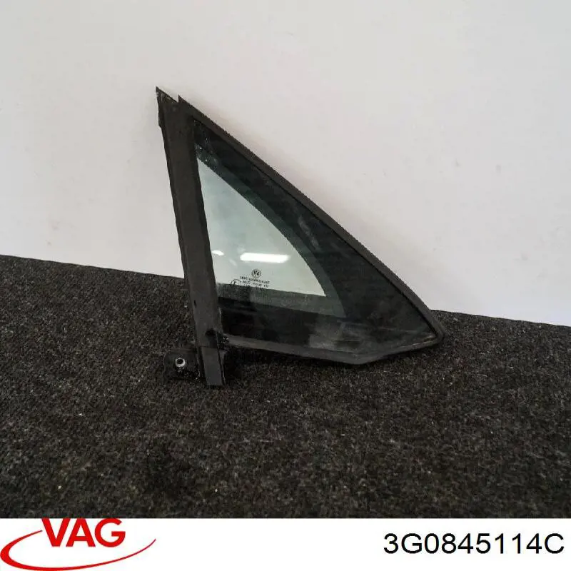 3G0845114C VAG Скло-кватирка двері, передній, правій