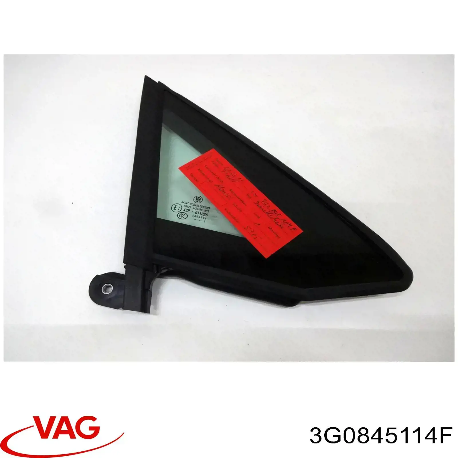 Купити 3G0845114F VAG Скло-кватирка двері, передній, правій