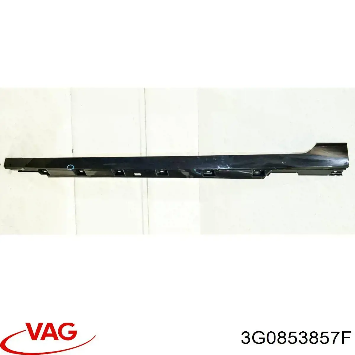 3G0853857F VAG Накладка зовнішня (молдинг) порога, лівий