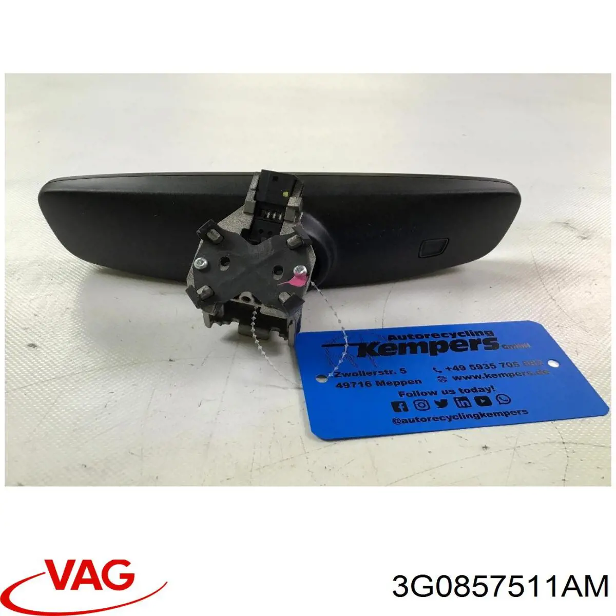 Купити 3G0857511AM VAG Дзеркало салону авто