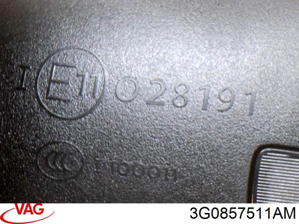 Дзеркало заднього виду VAG 3G0857511AM
