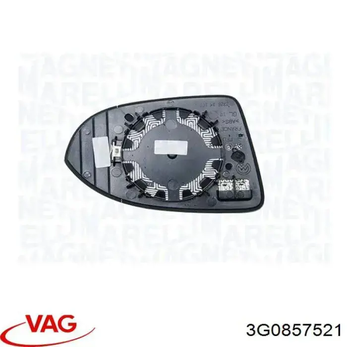 Купити 3G0857521 VAG Дзеркальний елемент дзеркала заднього виду, лівого