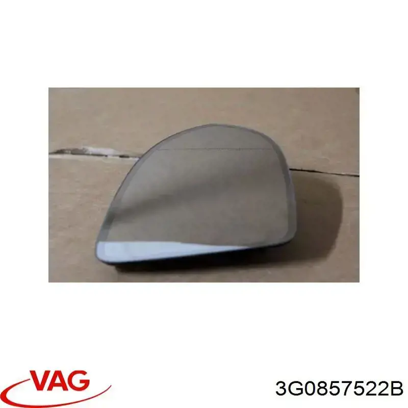 3G0857522B VAG Дзеркальний елемент правий