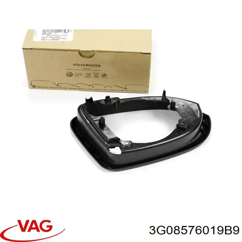 Купити 3G08576019B9 VAG Накладка/кришка дзеркала заднього виду, ліва