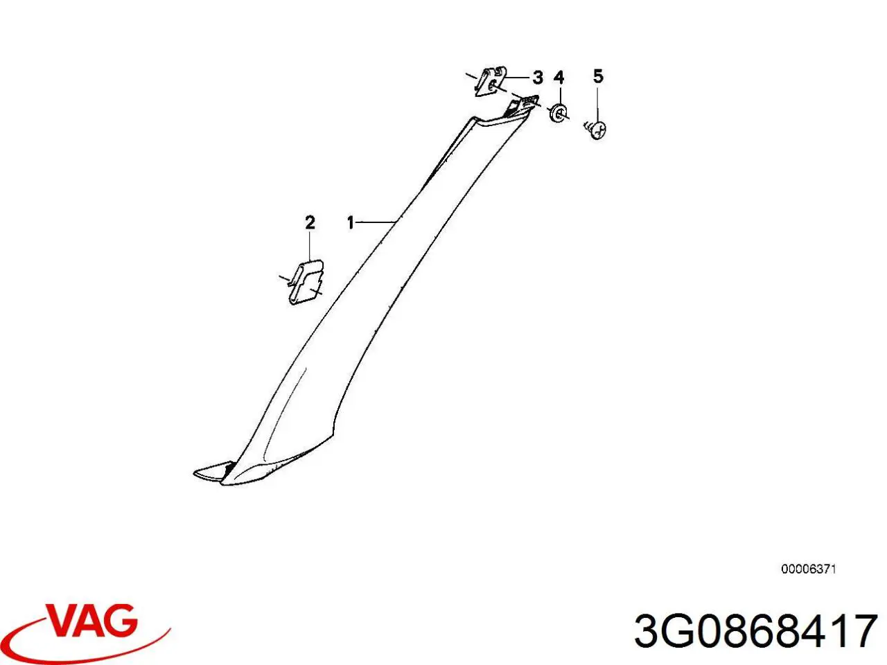  VAG 3G0868417 ціна, від 14.11 USD