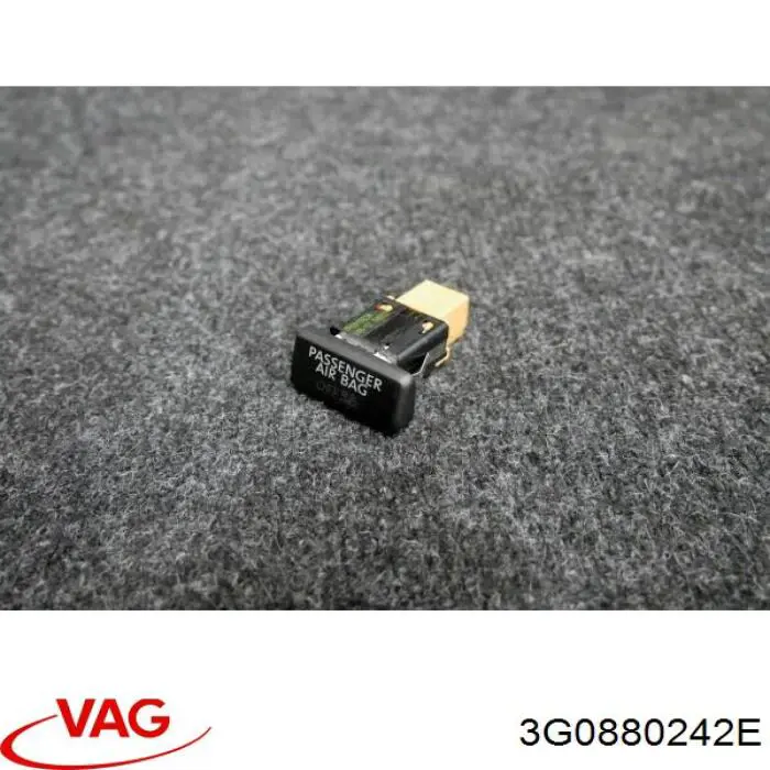 Купити 3G0880242D VAG Подушка безпеки AIRBAG спинки сидіння, правого