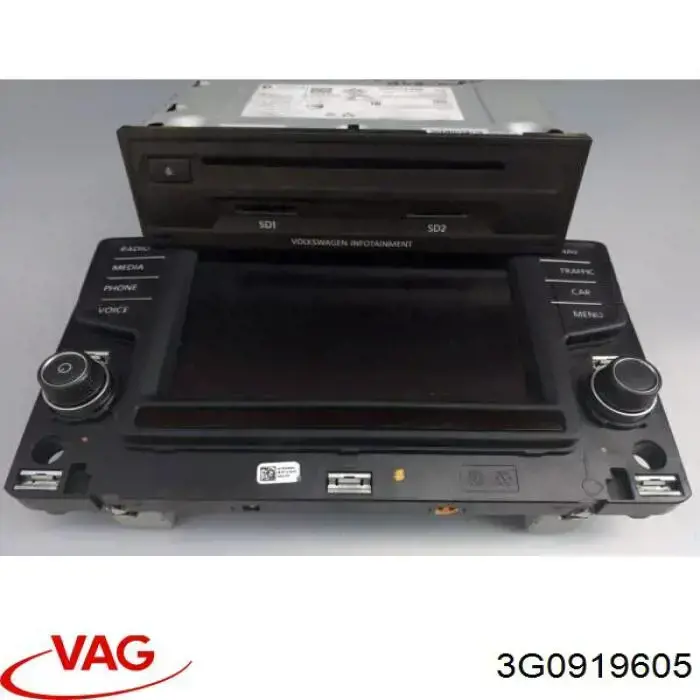Купити 3G0919605 VAG Дисплей багатофункціональний