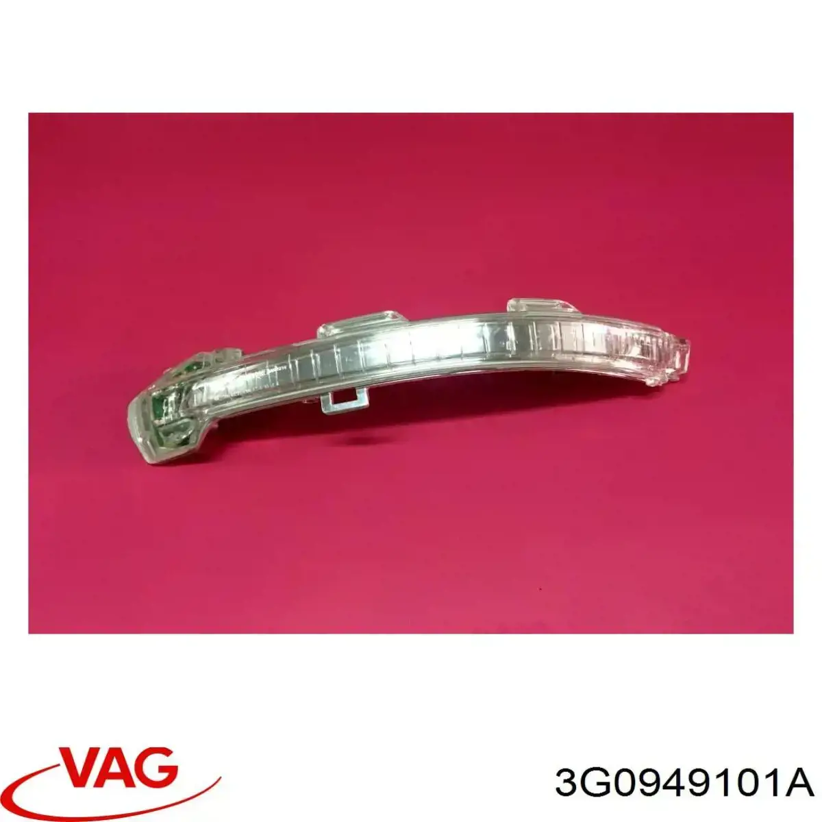 Купити 3G0949101A VAG Покажчик повороту дзеркала, лівий