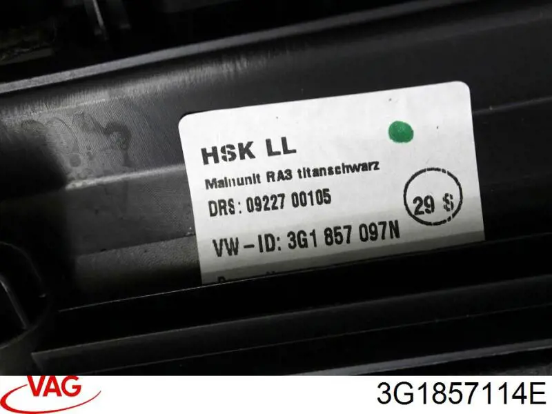 3G1857114E VAG 