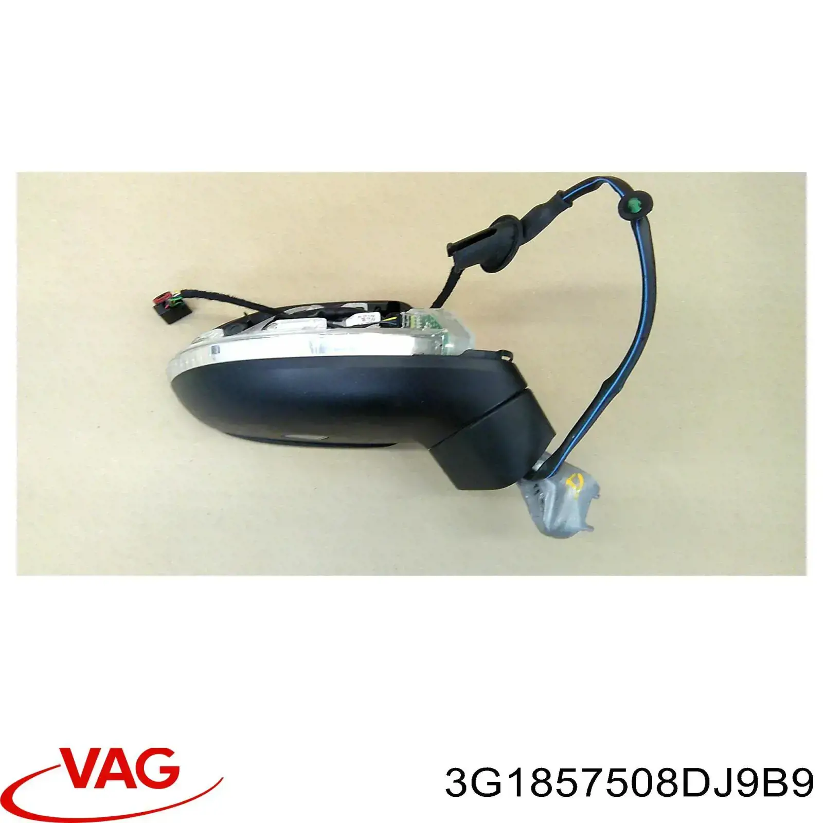 Праве бічне дзеркало VAG 3G1857508FA9B9 ціна, від 303.87 USD