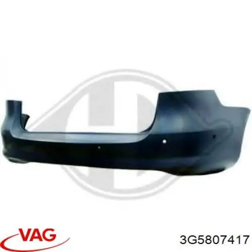 Кожух бампера заднього FPS FP7434950 ціна, від 84.80 USD
