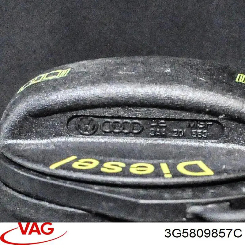 Горловина б/бака VAG 3G5809857C ціна, від 38.52 USD